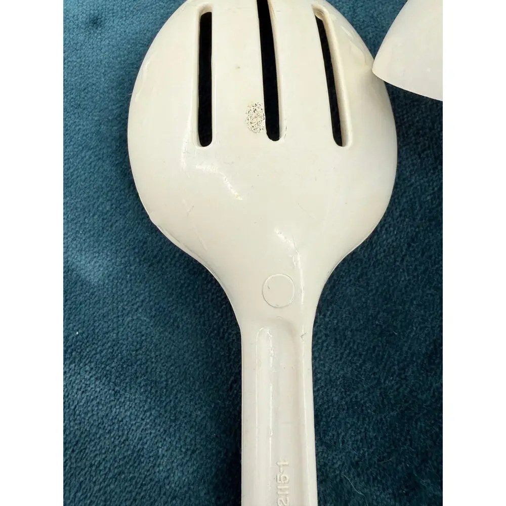 Vintage Ultratemp Robinson Knife Co USA Ladle Slotted Spoon Utensil Set
